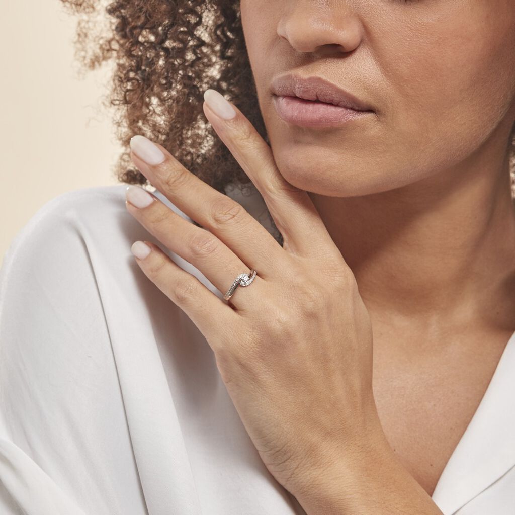 Bague Solitaire Vassilissa Or Blanc Diamant - Bagues solitaires Femme | Histoire d’Or