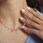 Collier Plaqu&eacute; Or Oxydes De Zirconium - Colliers fantaisie Femme | Histoire d&rsquo;Or