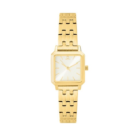 Montre 0 O Watch Square Blanc - Montres Femme | Histoire d’Or