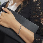 Bracelet Argent Blanc Savanne - Bracelets cha&icirc;ne Femme | Histoire d&rsquo;Or