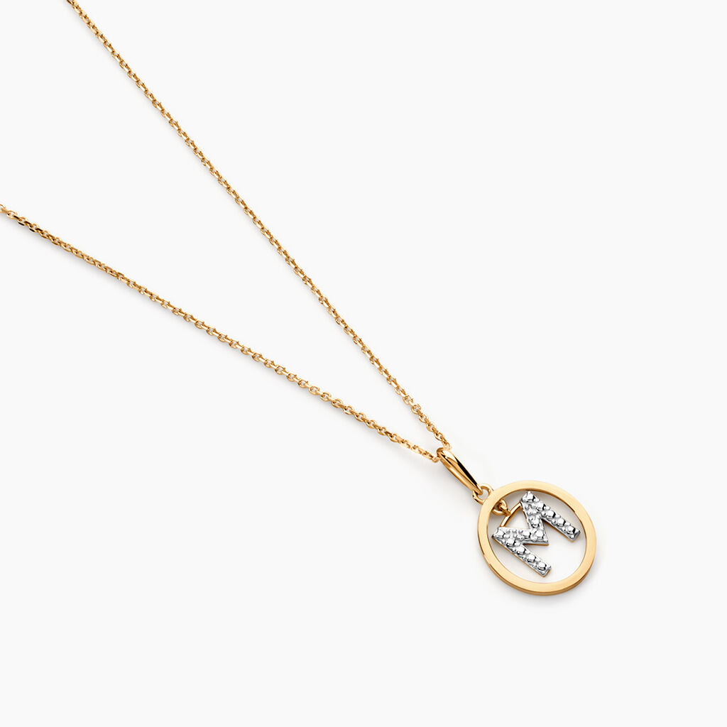 Pendentif Auri Or Bicolore - Pendentifs Femme | Histoire d&rsquo;Or