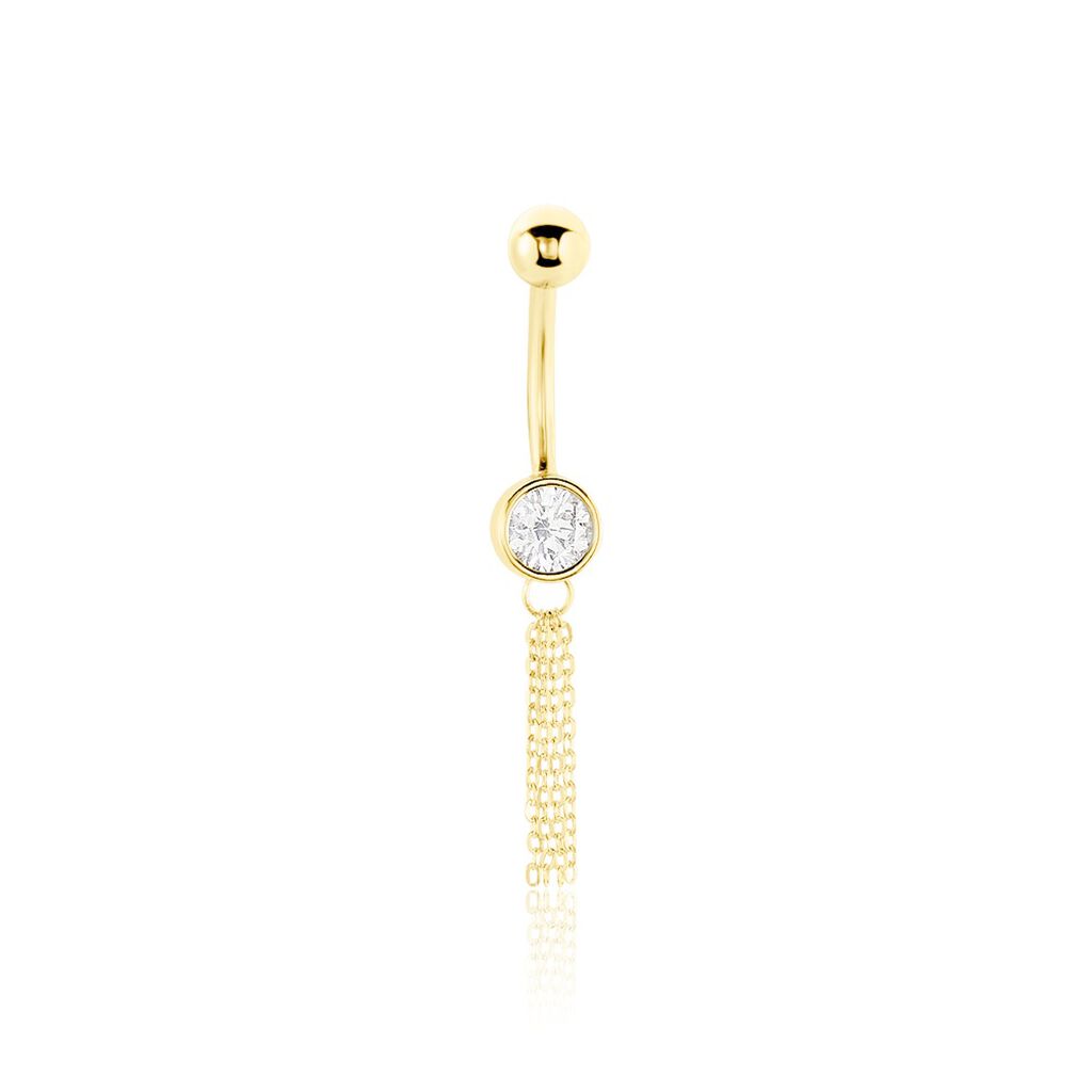Piercing Rexanne Or Jaune Oxyde De Zirconium - Bijoux Femme | Histoire d’Or