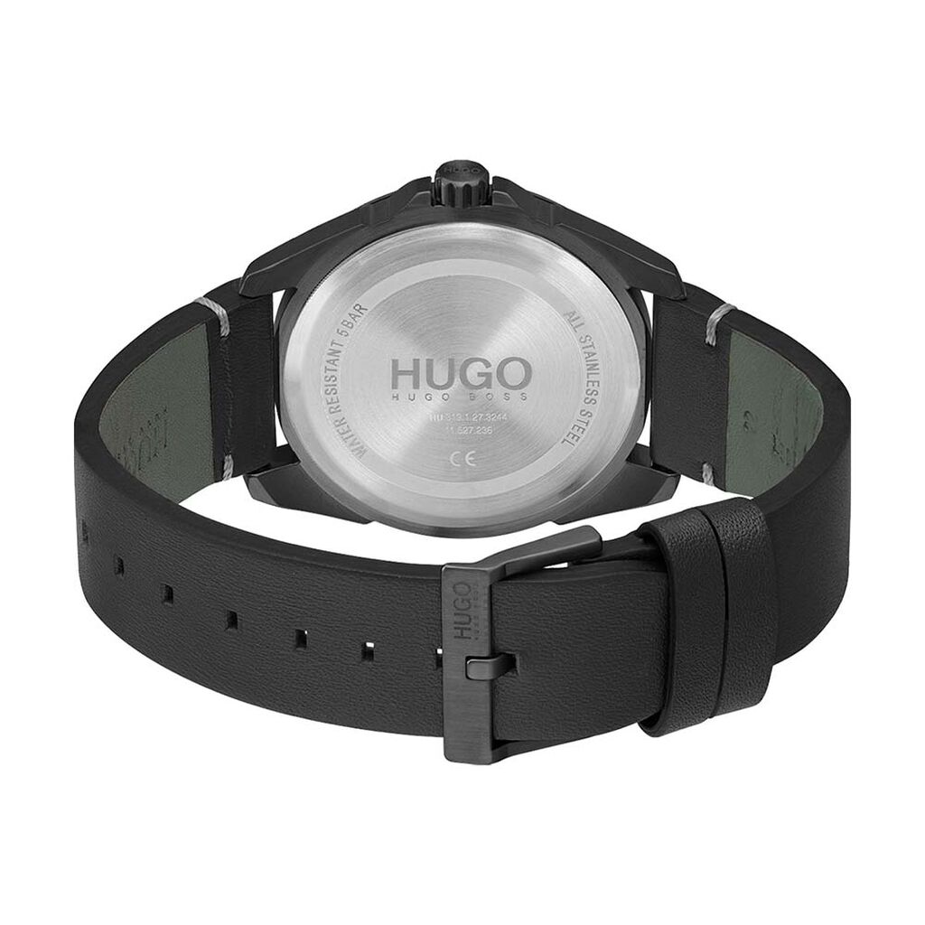 Montre Hugo Adventure Noir - Montres Homme | Histoire d’Or