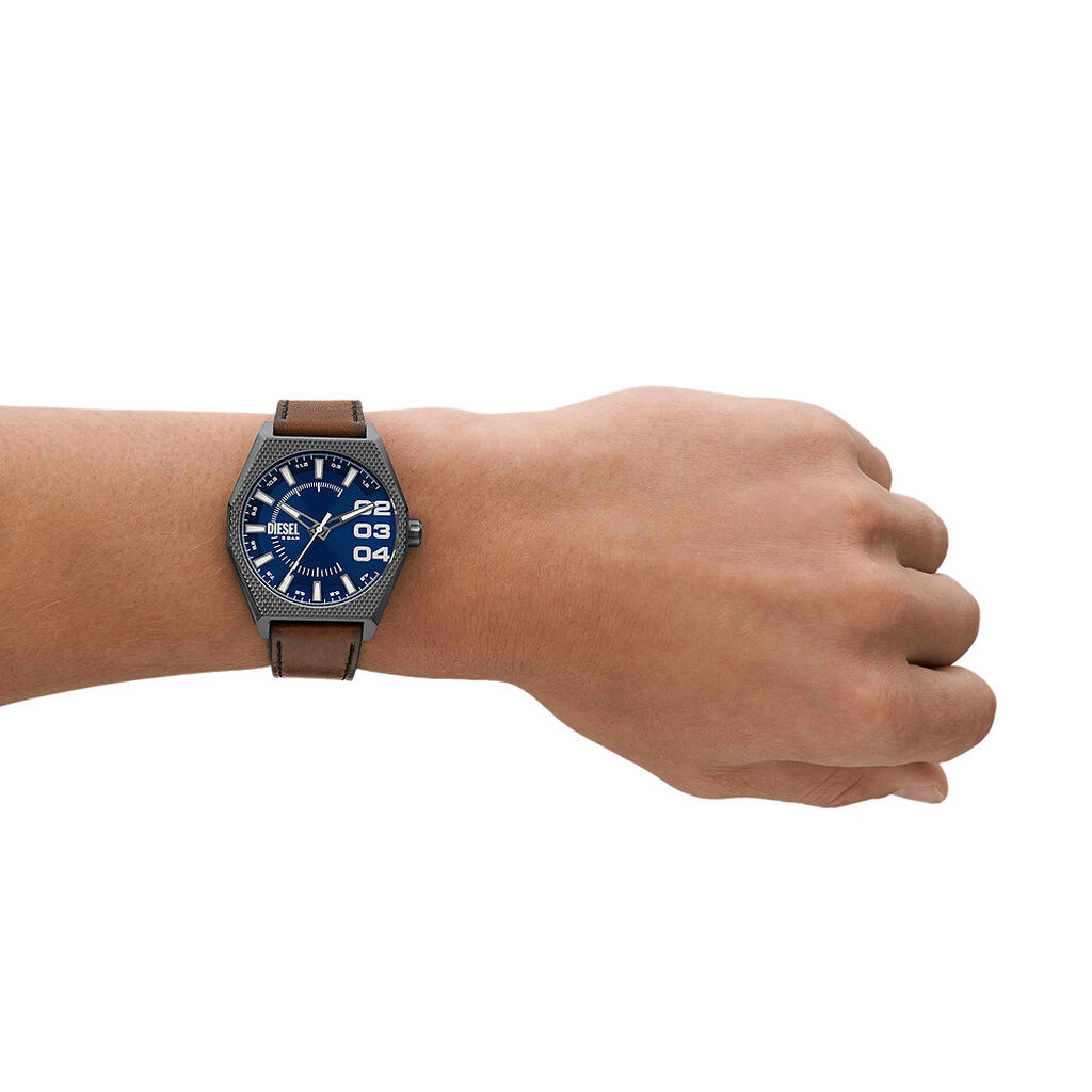 Montre Diesel Scraper Bleu - Montres Homme | Histoire d’Or