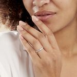 Alliance Rhea Or Blanc Diamant - Alliances Femme | Histoire d&rsquo;Or