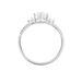 Bague Berata Or Blanc Oxyde De Zirconium - Bagues solitaires Femme | Histoire d’Or