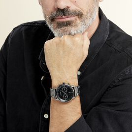 Montre Hugo Advise Noir - Montres Homme | Histoire d’Or
