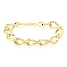 Bracelet Justinien Acier Doré - Bracelets fantaisie Femme | Histoire d’Or