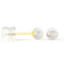 Boucles D'oreilles Puces Kesya Nacres Bouton Or Jaune Perle De Culture - Clous d'oreilles Famille | Histoire d’Or