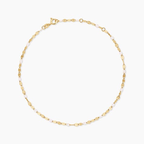 Cha&icirc;ne De Cheville Asteria Argent Dor&eacute; A L'Or 750/1000 - Cha&icirc;nes de cheville Femme | Histoire d&rsquo;Or