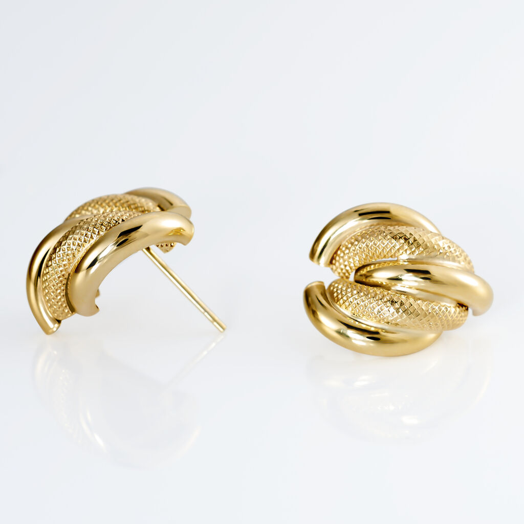 Boucles D'oreilles Pendantes Garda Or Jaune - Boucles d'oreilles pendantes Femme | Histoire d’Or