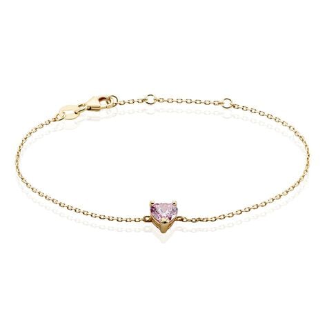 Bracelet Plaqué Or Carpantus Oxyde De Zirconium - Bracelets Femme | Histoire d’Or