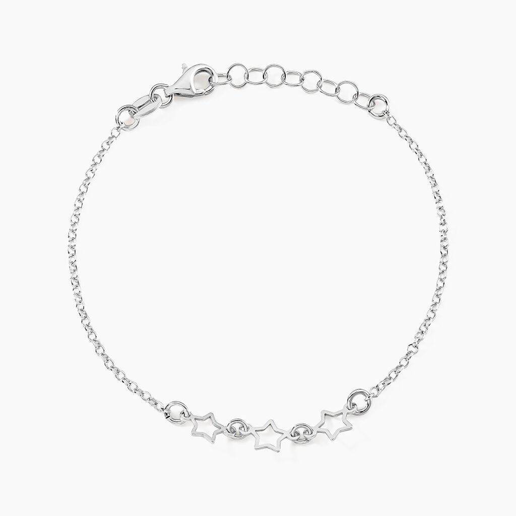 Bracelet Olwen Argent Blanc - Nouveautés Femme | Histoire d’Or