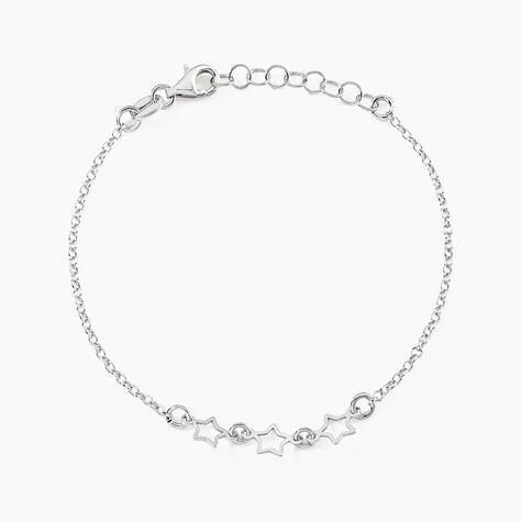 Bracelet Olwen Argent Blanc - Nouveautés Femme | Histoire d’Or