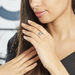 Bague Solitaire Alioune Argent Blanc Oxyde De Zirconium - Bagues solitaires Femme | Histoire d’Or