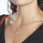 Collier Plaqu&eacute; Or Jaune Lettra - Colliers fantaisie Femme | Histoire d&rsquo;Or