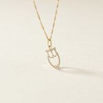 Pendentif Ilies Hibou Or Jaune - Pendentifs Femme | Histoire d&rsquo;Or