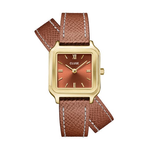 Montre Cluse Gracieuse Petite Marron - Montres Femme | Histoire d&rsquo;Or