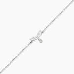 Bracelet Sevinc Argent Blanc - Bracelets Femme | Histoire d&rsquo;Or