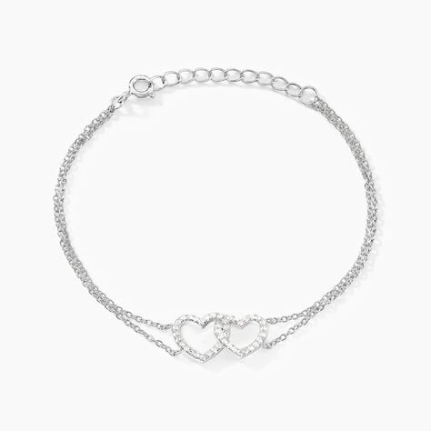 Bracelet Anne-ael Argent Blanc Oxyde De Zirconium - Bracelets Femme | Histoire d&rsquo;Or