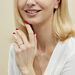 Bague Solitaire Flora Or Blanc Diamant - Bagues solitaires Femme | Histoire d’Or