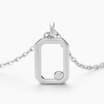 Collier Harmony Argent Blanc - Colliers fantaisie Homme | Histoire d&rsquo;Or