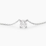Collier Or Blanc Aphrodite Diamant - Colliers Femme | Histoire d&rsquo;Or