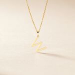 Pendentif Ionia Lettre Or Blanc - Pendentifs Famille | Histoire d&rsquo;Or