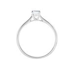 Bague Solitaire Fiona Or Blanc Topaze - Bagues solitaires Femme | Histoire d&rsquo;Or