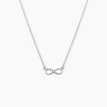 Collier Argent Blanc Teoxane - Colliers fantaisie Femme | Histoire d&rsquo;Or