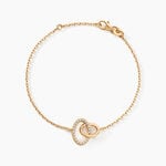 Bracelet Kimberlie Plaqu&eacute; Or Jaune Oxyde De Zirconium - Bracelets Femme | Histoire d&rsquo;Or