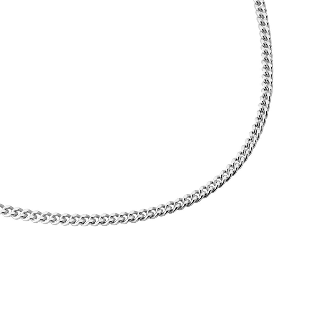Collier Casper Argent Blanc - Chaines Homme | Histoire d’Or