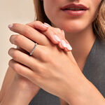 Bague Ocean Argent Blanc - Bagues fantaisie Femme | Histoire d&rsquo;Or