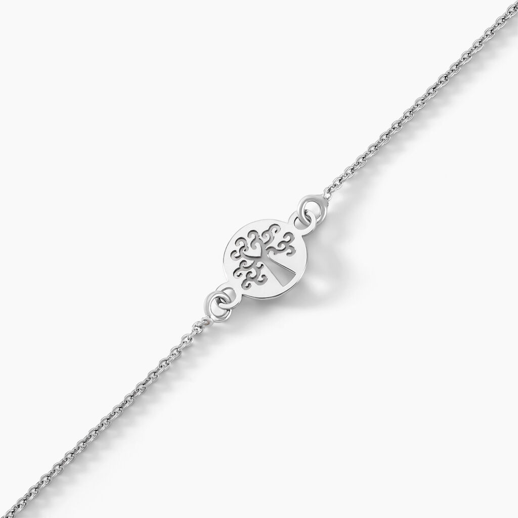 Bracelet Audrey-rose Argent Blanc - Bracelets Femme | Histoire d’Or