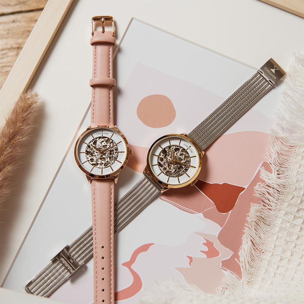 Montre Codhor Louise Blanc - Montres Femme | Histoire d’Or