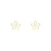 Boucles D'oreilles Puces Dacre Or Jaune - Clous d'oreilles Femme | Histoire d’Or