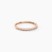 Alliance Klimka Or Rose Oxyde De Zirconium - Alliances Femme | Histoire d’Or
