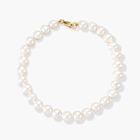 Bracelet Macy Or Jaune Perle De Culture - Bracelets Femme | Histoire d&rsquo;Or