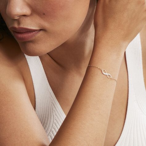 Bracelet Isleen Or Bicolore - Bracelets Femme | Histoire d’Or
