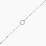 Bracelet Absolu Or Blanc Diamant - Bracelets Anneaux Entrelaces Femme | Histoire d&rsquo;Or