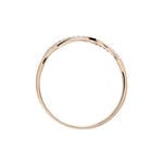 Bague Alizee Or Rose Diamant - Bagues avec pierre Femme | Histoire d&rsquo;Or