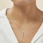 Collier Riviera Or Blanc Diamant - Colliers Femme | Histoire d&rsquo;Or