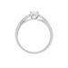 Bague Solitaire Stockholm Or Blanc Diamant - Bagues solitaires Femme | Histoire d’Or