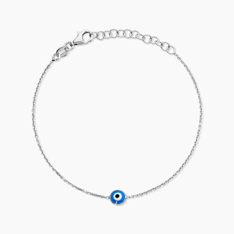 Bracelet Parad'eyes Argent Blanc - Bracelets Femme | Histoire d&rsquo;Or