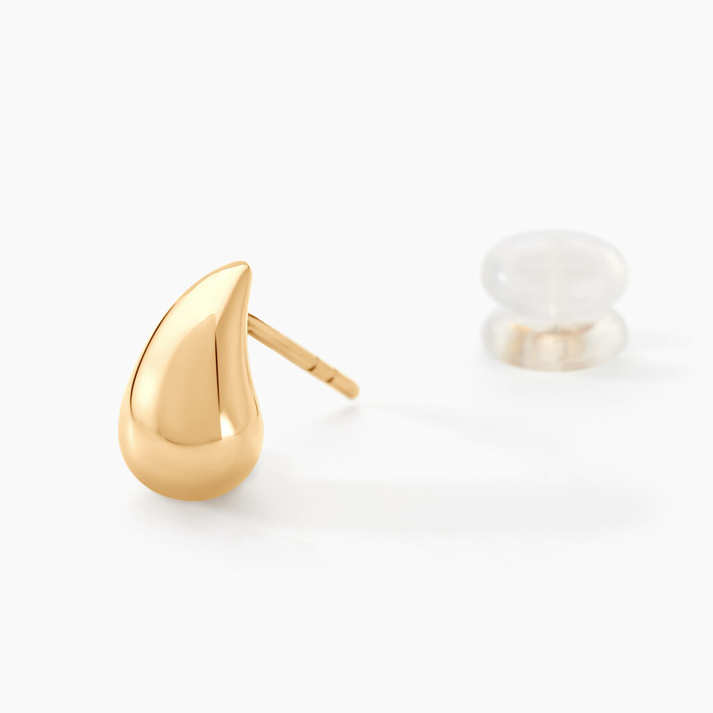 Boucles D'oreilles Puces Gunilla Or Jaune - Clous d'oreilles Famille | Histoire d’Or