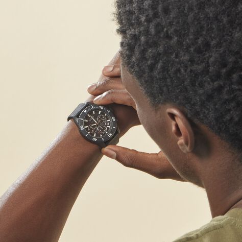 Montre Boss Admiral Sustainable Noir - Montres Homme | Histoire d’Or