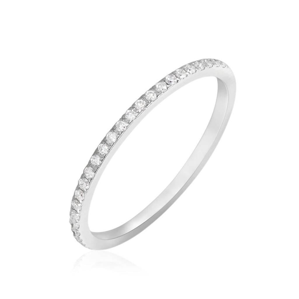 Alliance Lauralee Or Blanc Diamant