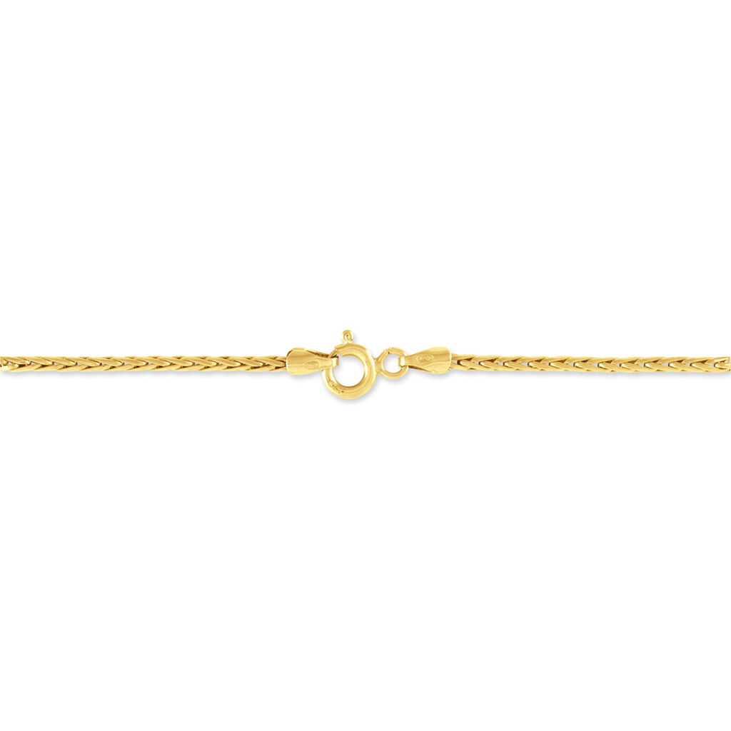 Bracelet Jany Maille Palmier Or Jaune - Bracelets cha&icirc;ne Femme | Histoire d&rsquo;Or
