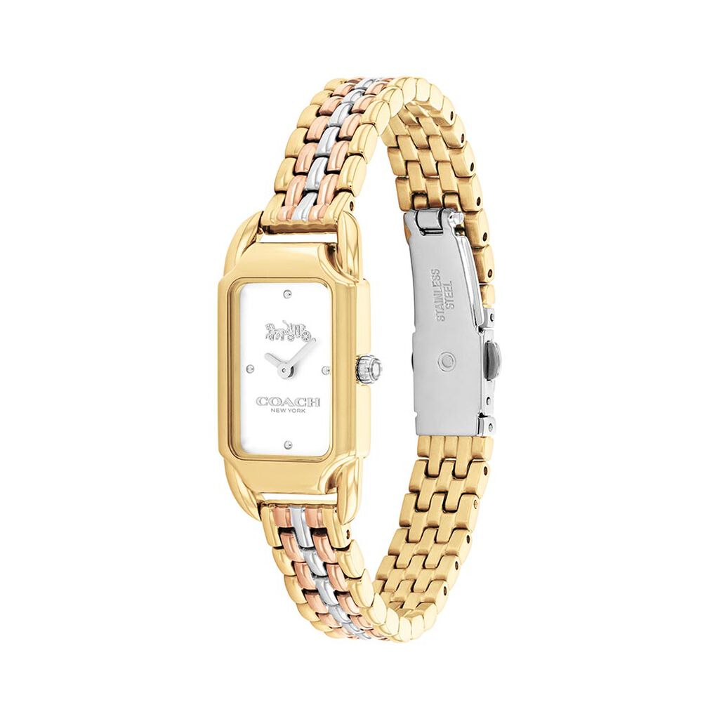 Montre Coach Cadie Blanc - Nouveautés Femme | Histoire d’Or