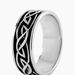 Bague Viking Argent Blanc - Bagues Homme | Histoire d’Or